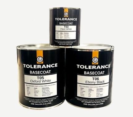 Tolerance basecoat