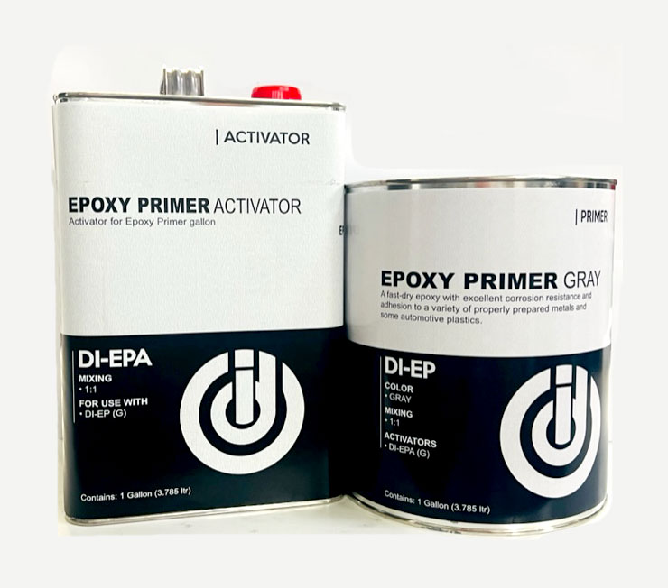 Epoxy primer activator & primer gray