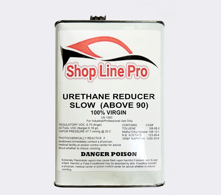 Urethane reducer slow above 90 100 virgin